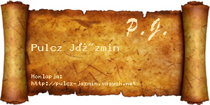 Pulcz Jázmin névjegykártya